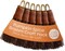 Pumpkin Spice Scented Broom 3in Mini Broomsticks - Decorative Witch Broom for Door Protection & Halloween Décor